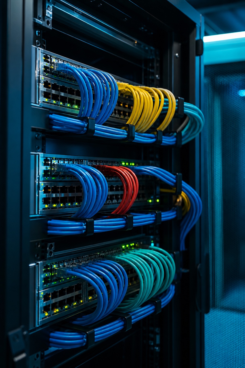 Enterprise network switches and campus networking