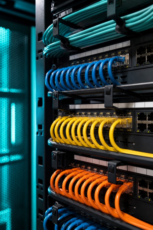 Network and cabling infrastructure supporting unified communications