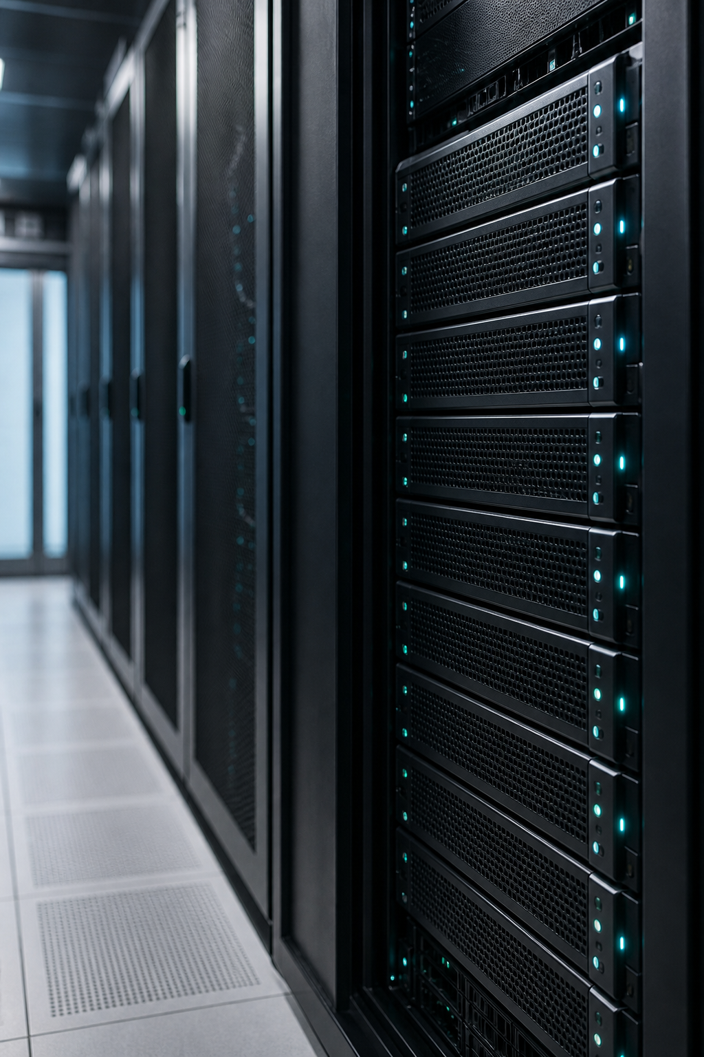 Hyper-converged infrastructure appliances in a clean rack