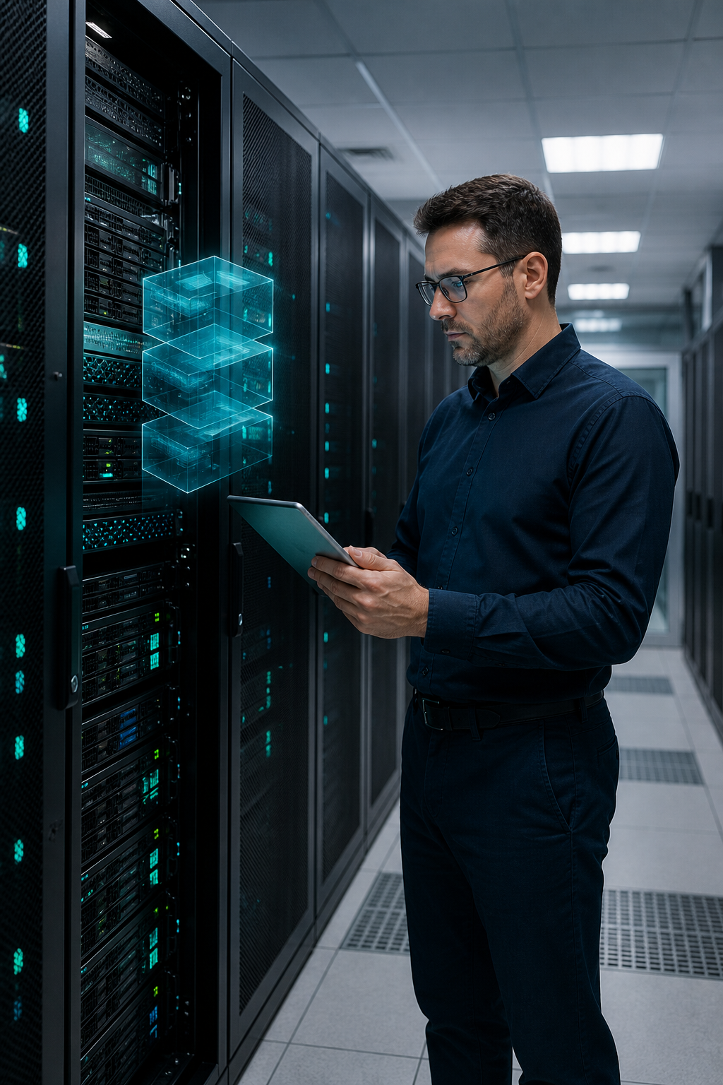 Virtualized server infrastructure in a modern data center